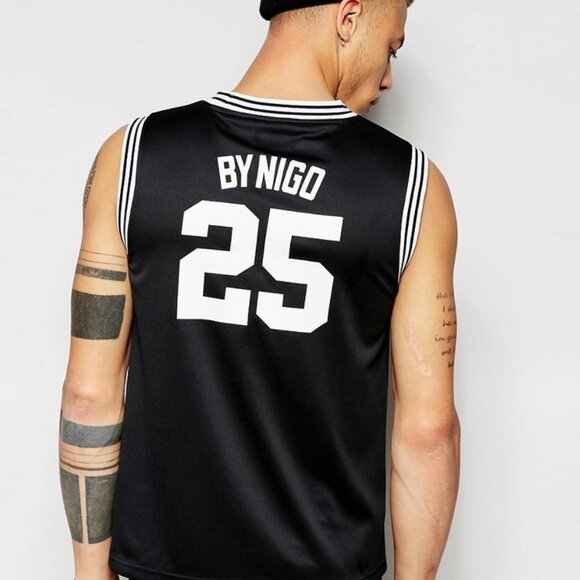 adidas Originals x Nigo Limited Edition Basketball Jersey Tank Top - Picture 2 of 10